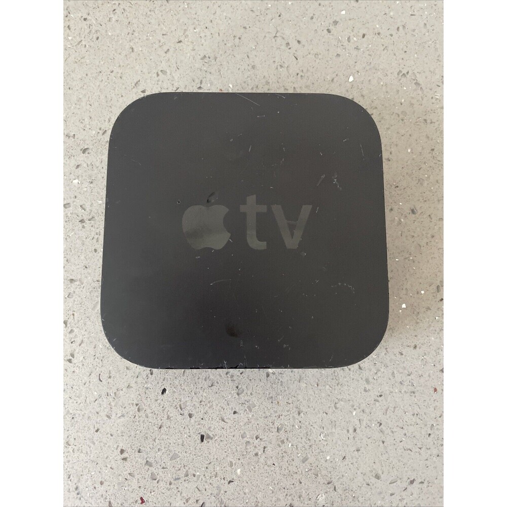 Apple TV A1427 HD Media Streamer 1080p Ethernet HDMI WiFi Tested Works no power
